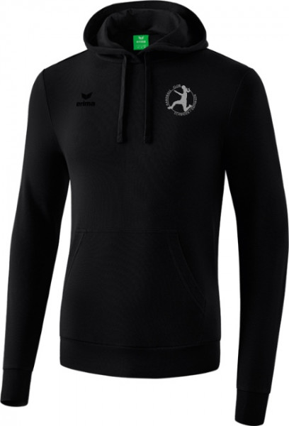 erima Kapuzensweat inkl. Wappen *BlackEdition* (Initialen optional)