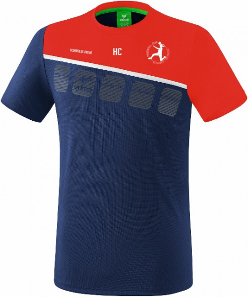 erima 5-C T-Shirt inkl. Wappen und Vereinsname (Initialen optional)