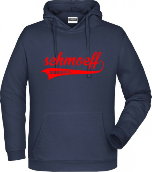 Kinder Kapuzensweater navy inkl. Druck