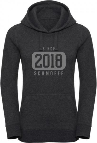 Melange Kaputzen Sweater Damen inkl. Druck