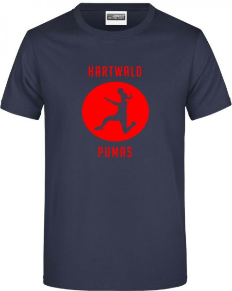 Herren Heavy T-Shirt navy inkl. Druck