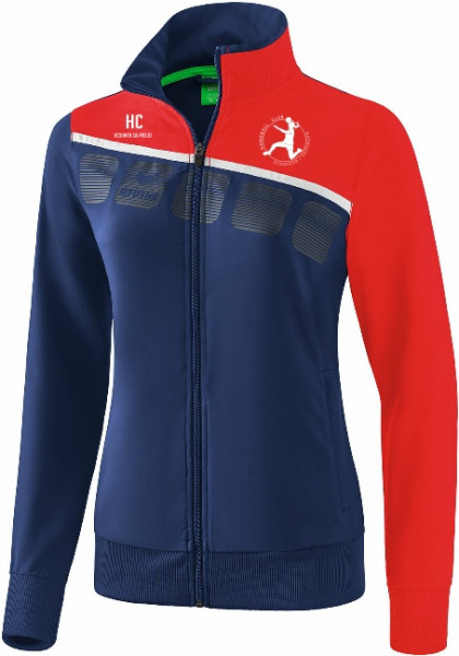 erima 5-C Präsentationsjacke Damen inkl. Wappen und Vereinsname (Initialen optional)