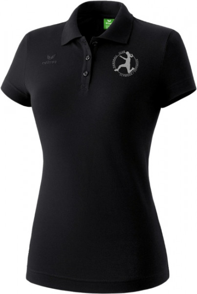 erima Teamsport Poloshirt Damen inkl. Wappen *BlackEdition* (Initialen optional)