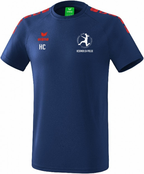erima Essential 5-C T-Shirt inkl. Wappen und Vereinsname (Initialen optional)