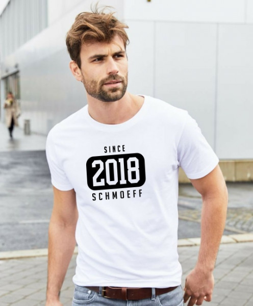 Herren Heavy T-Shirt weiß inkl. Druck