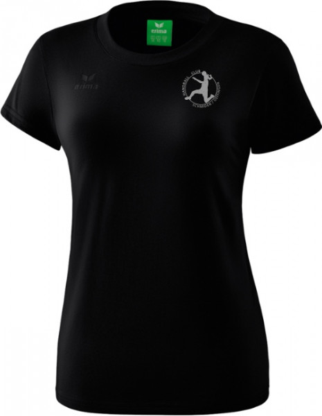 erima Style T-Shirt Damen inkl. Wappen *BlackEdition* (Initialen optional)