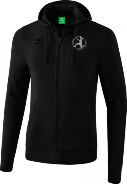 erima Kapuzensweatjacke inkl. Wappen *BlackEdition* (Initialen optional)